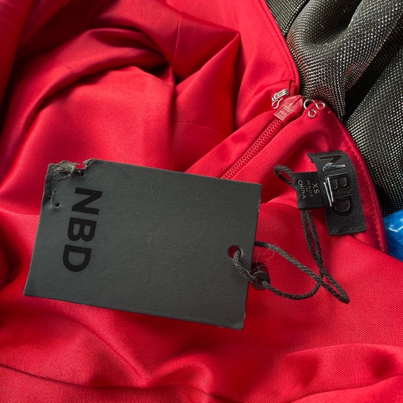 NBD one shoulder suit mini dress - Picture 4 of 7